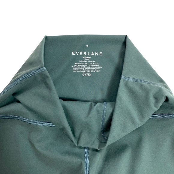 EVERLANE The Perform Ankle Leggings in Pine Green New with Tags - Picture 8 of 10